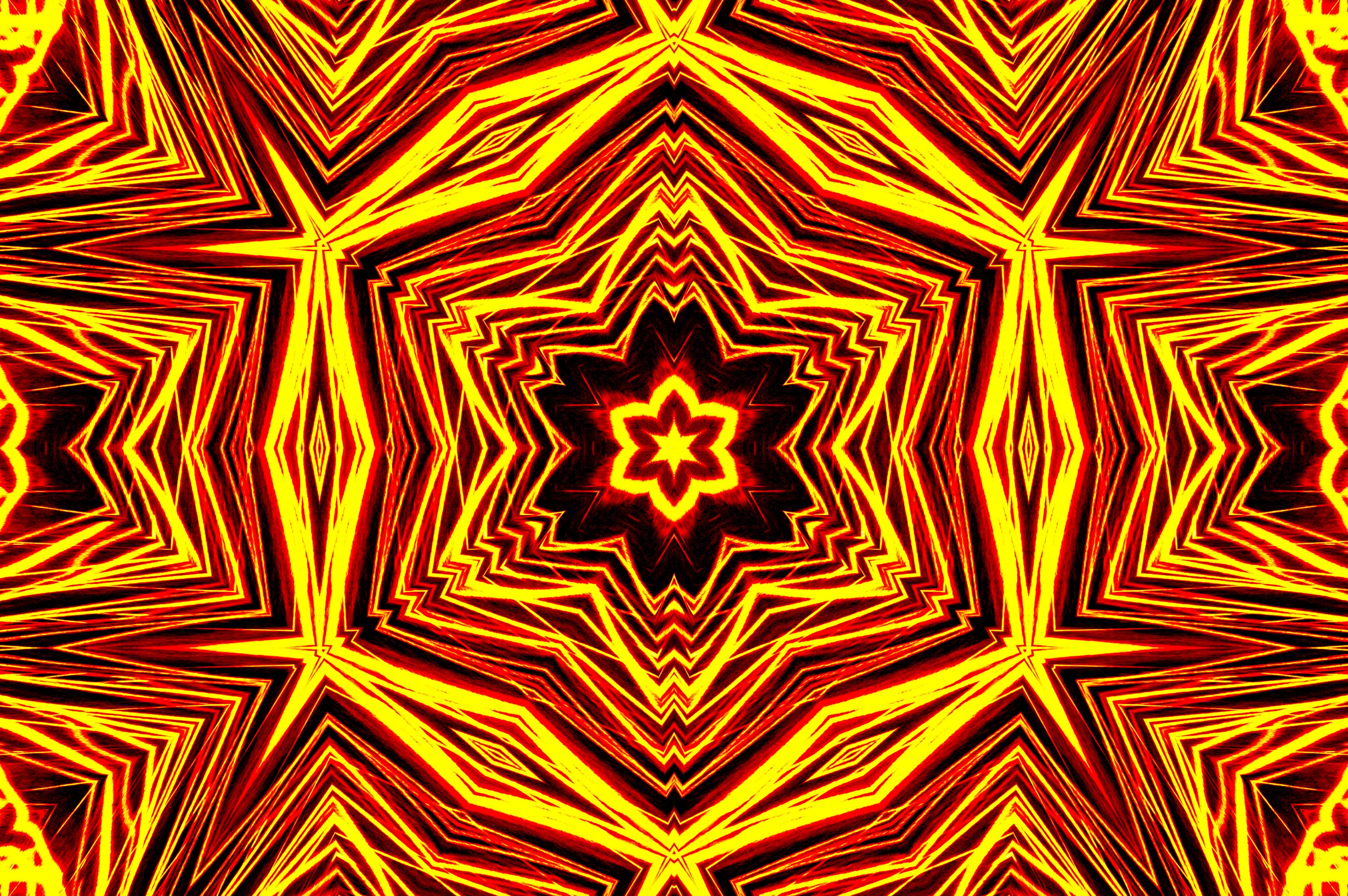 FIRE MANDALA — Digital Art for Download