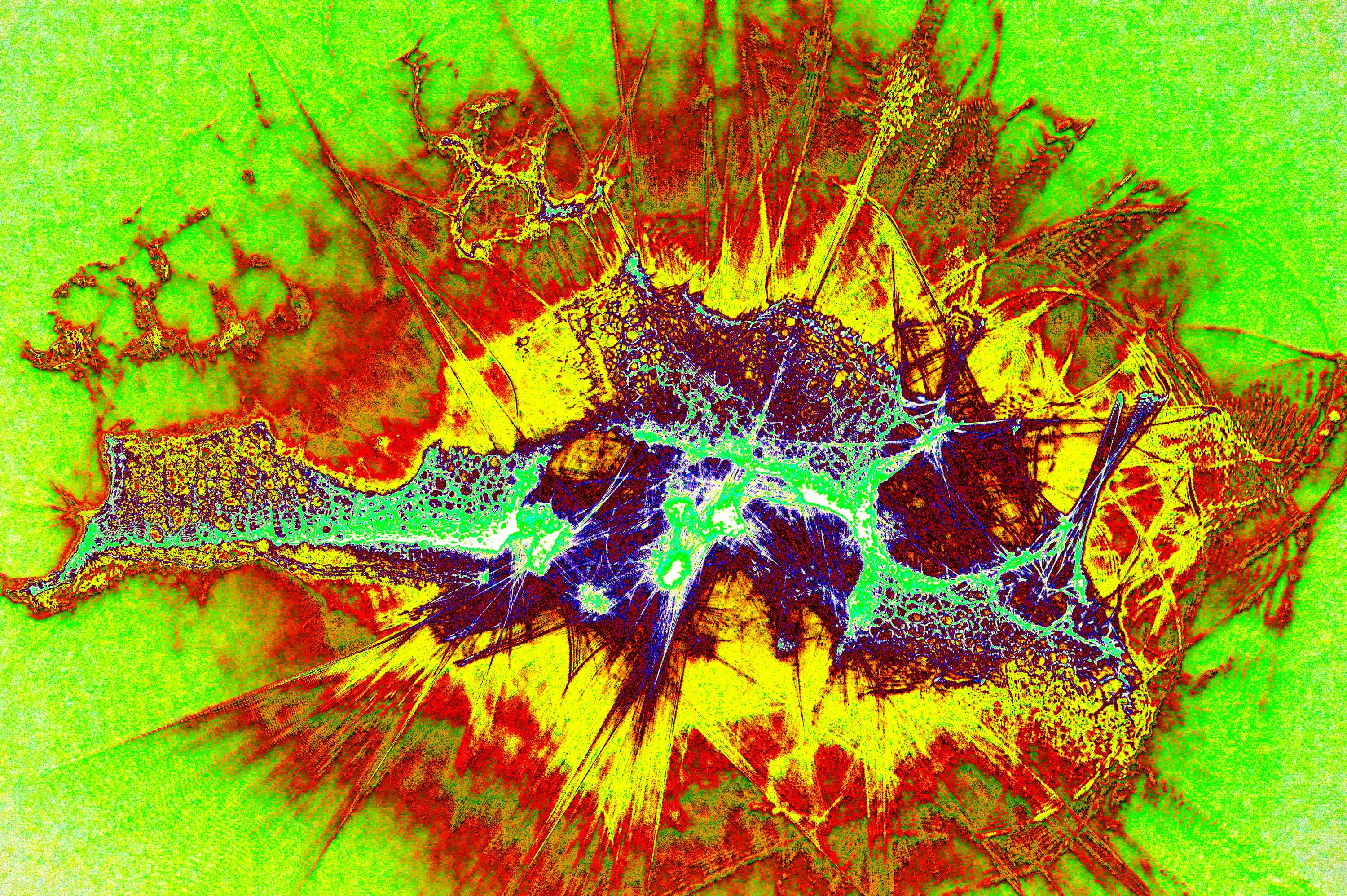 digitale Kunst Solar Burst Download