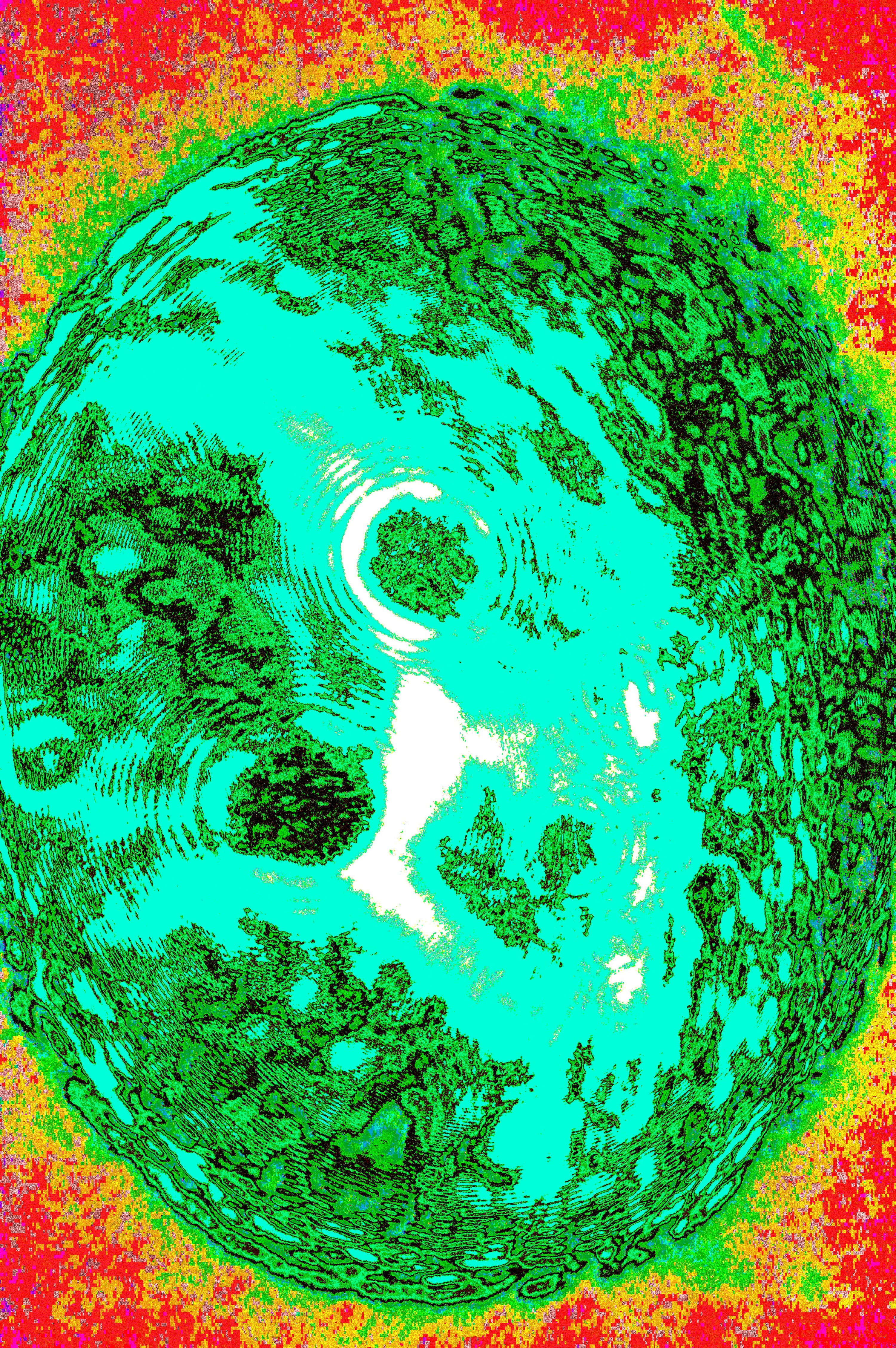 NEON CELL UNIVERSUM — Kunst Digital