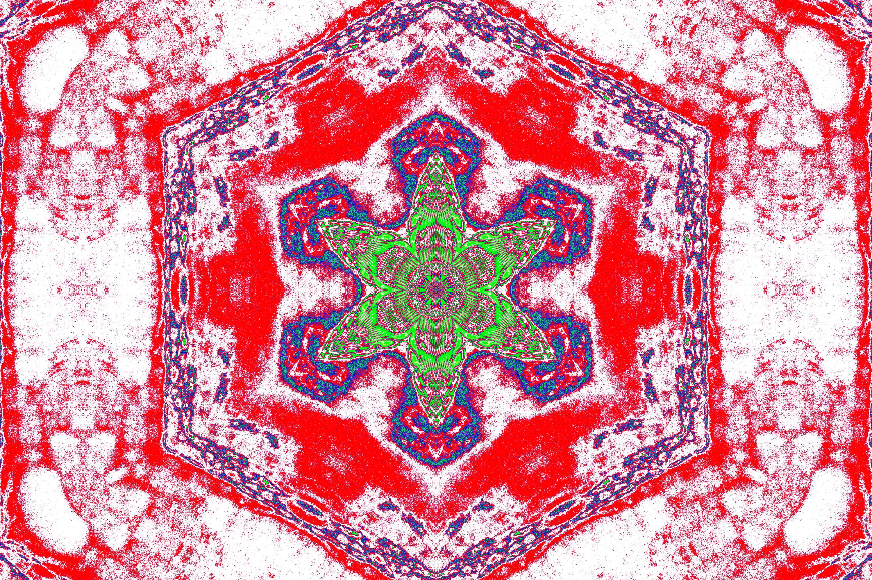 ROTE SCARLET MANDALA — Premium Download
