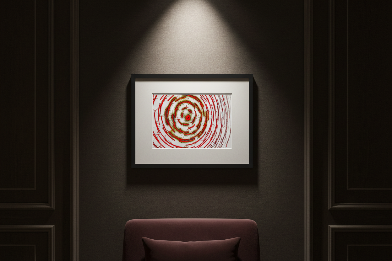 RED GOLDEN ORBIT FLOW — Premium Digitaler Download
