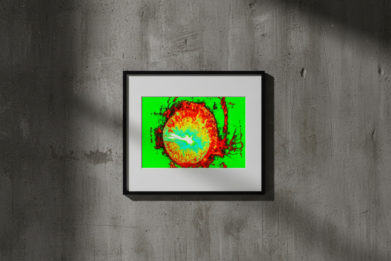 SOLARKERNEXPLOSION — Premium Kunstprint