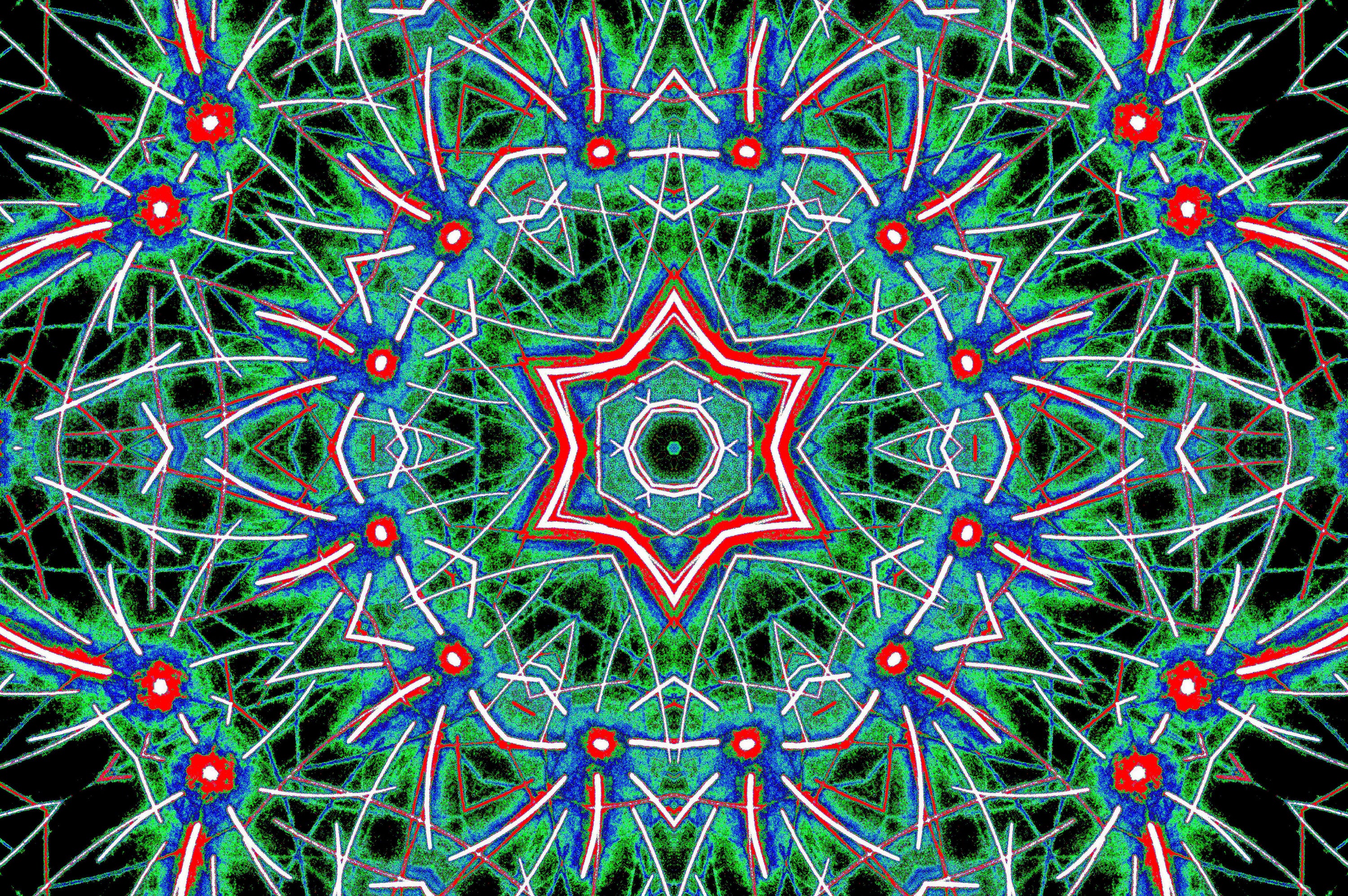 CHROMATIC FLORAL STAR — Premium Digitaler