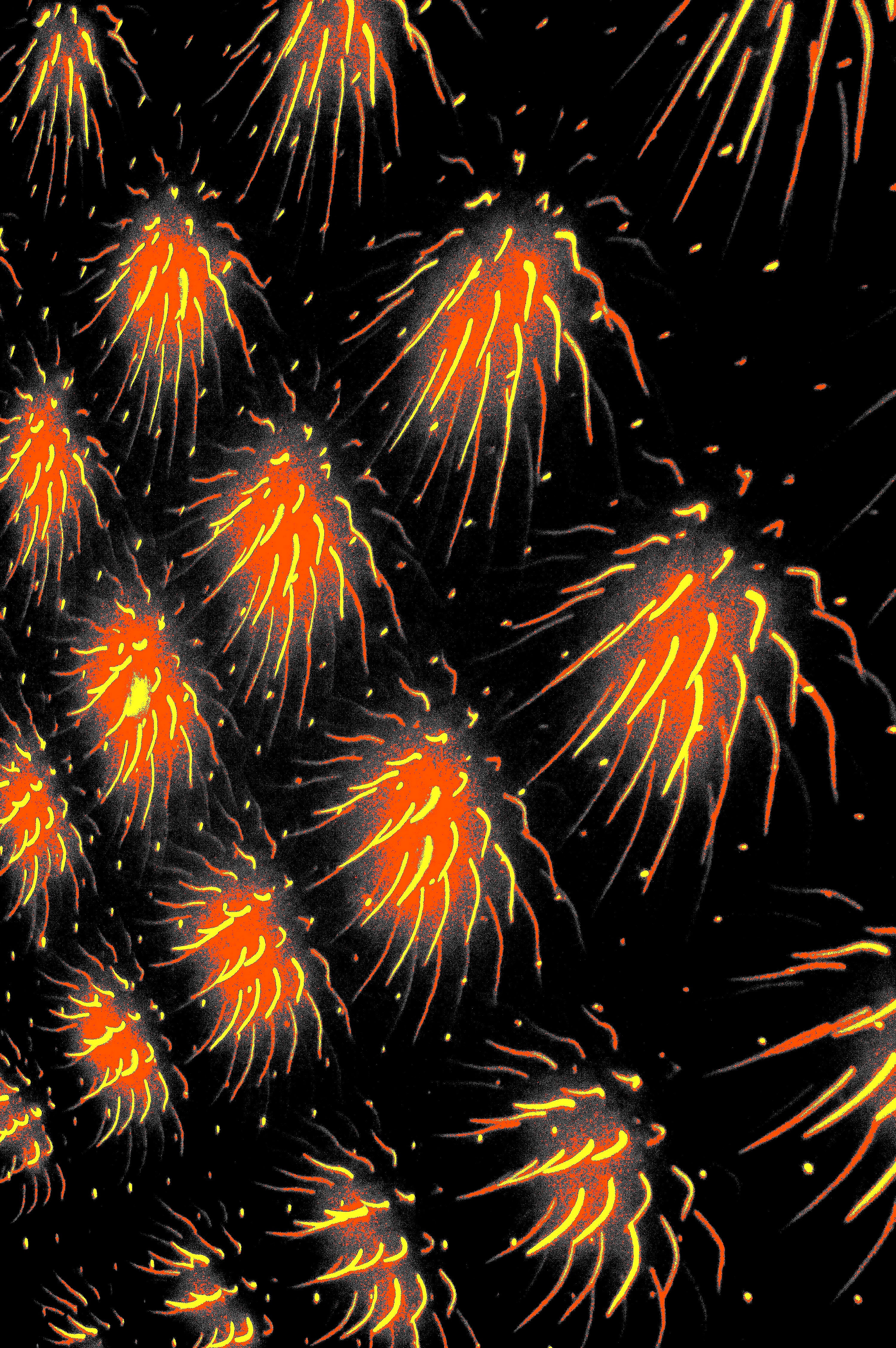 GOLDEN BURST NIGHT — Premium Digitaler Download