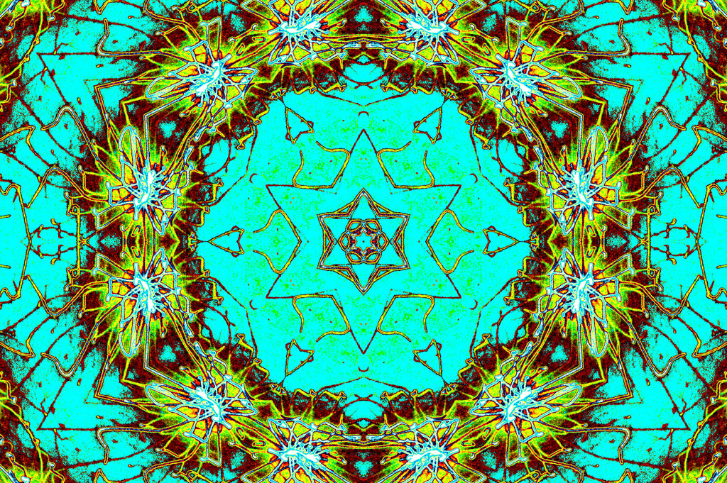 AQUA BLOOM — Premium Kunstprint