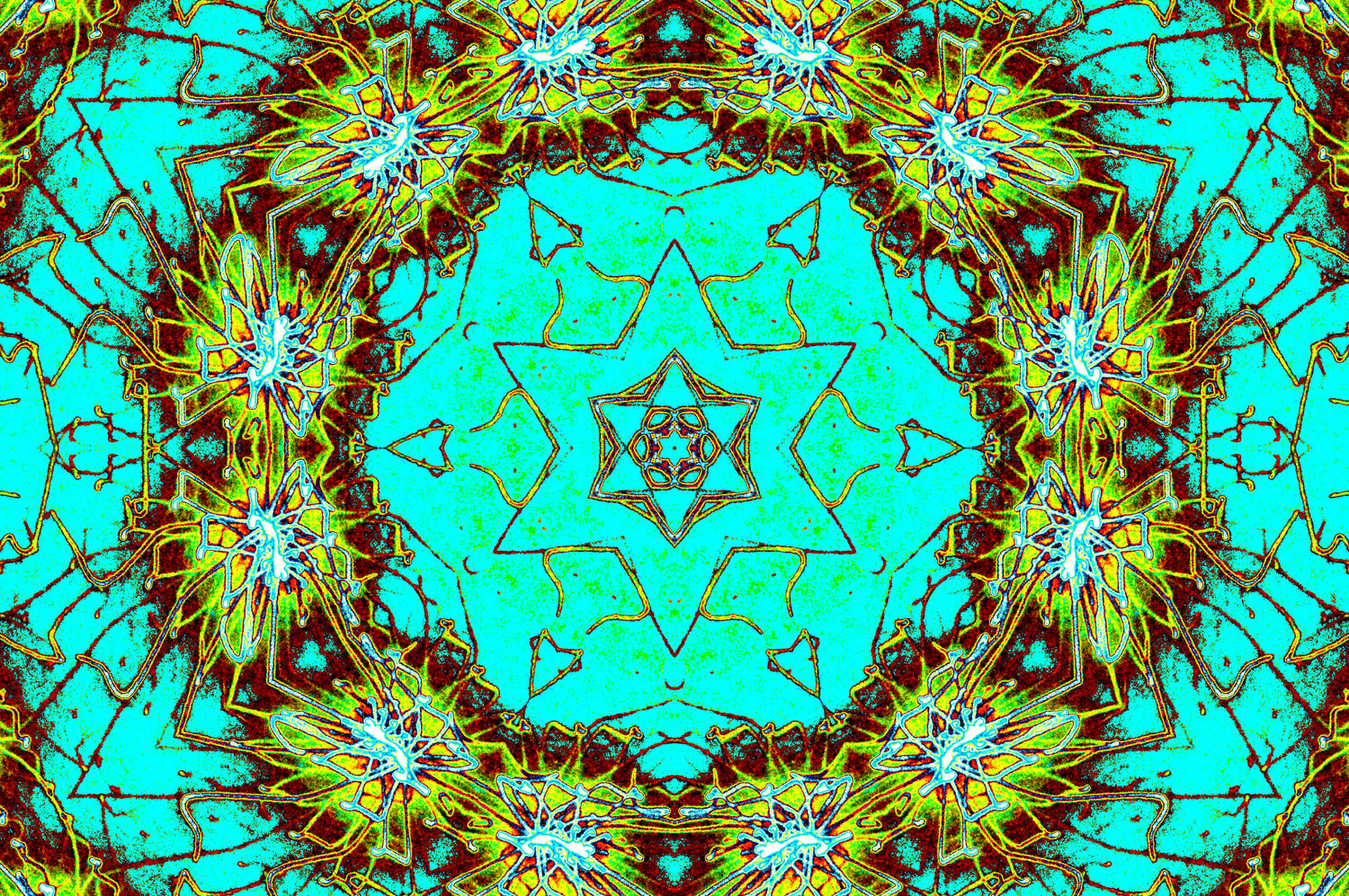 AQUA BLOOM — Digital Art for Download