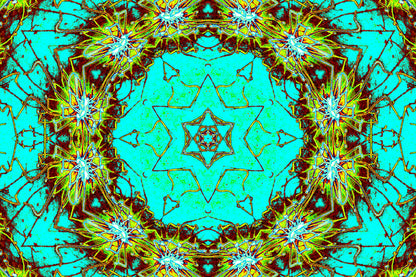 AQUA BLOOM — Digital Art for Download