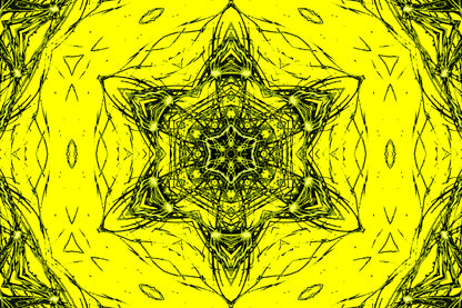 VECTOR STAR LINE CORE — Premium Kunstprint