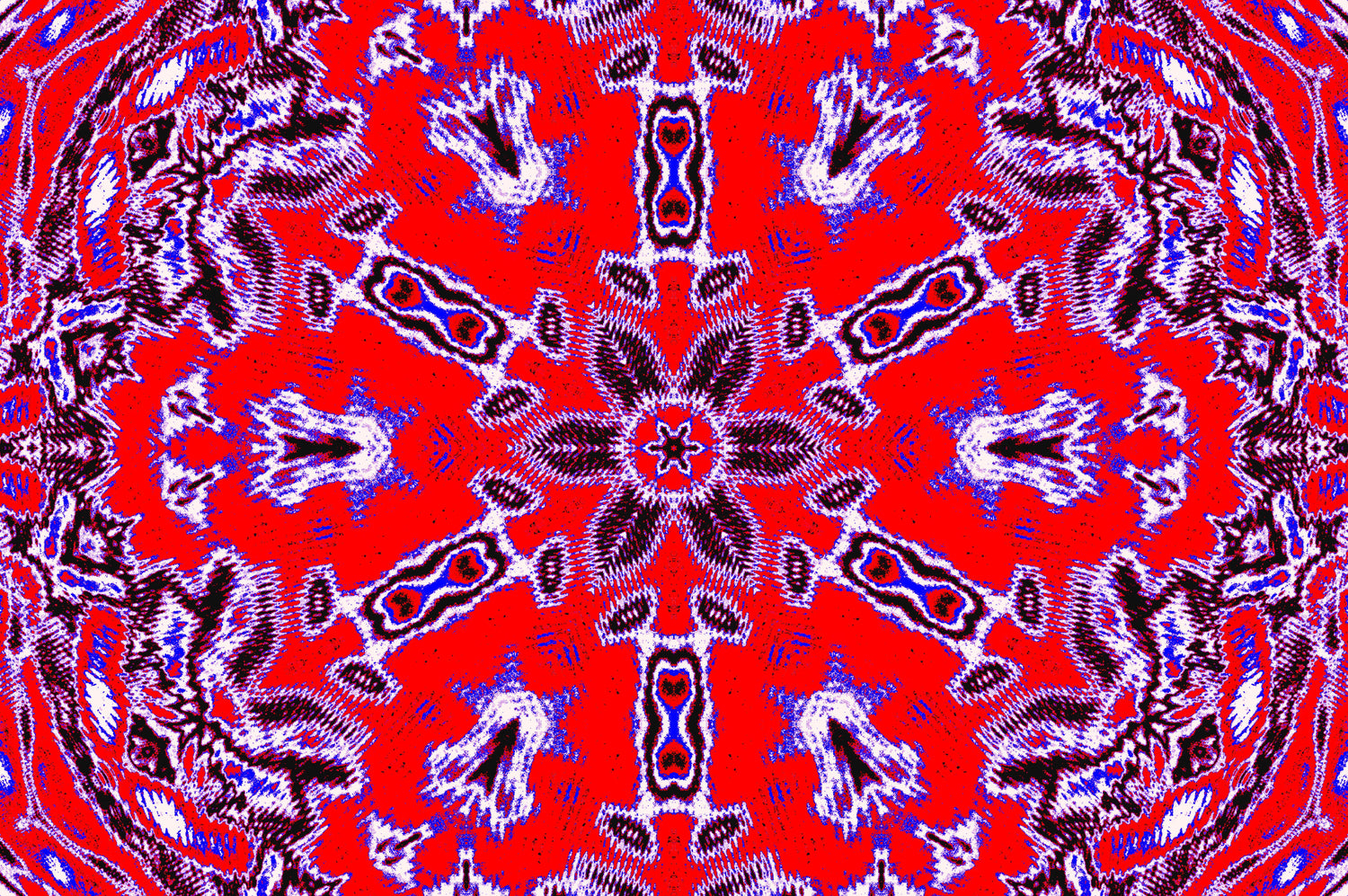 KÖNIGLICHES MANDALA — Premium Kunstprint