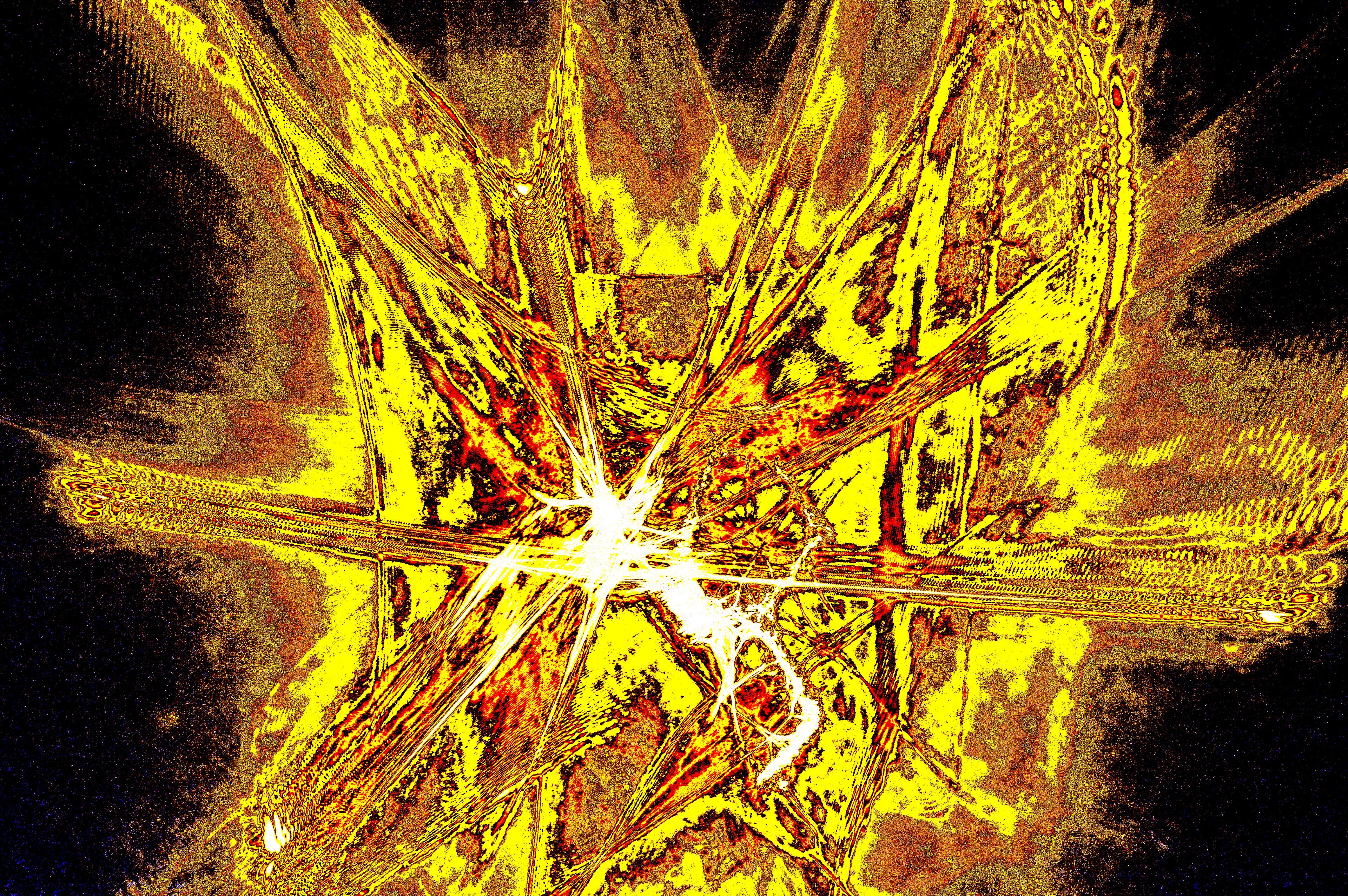 GOLDEN NOVA — Premium Kunstprint