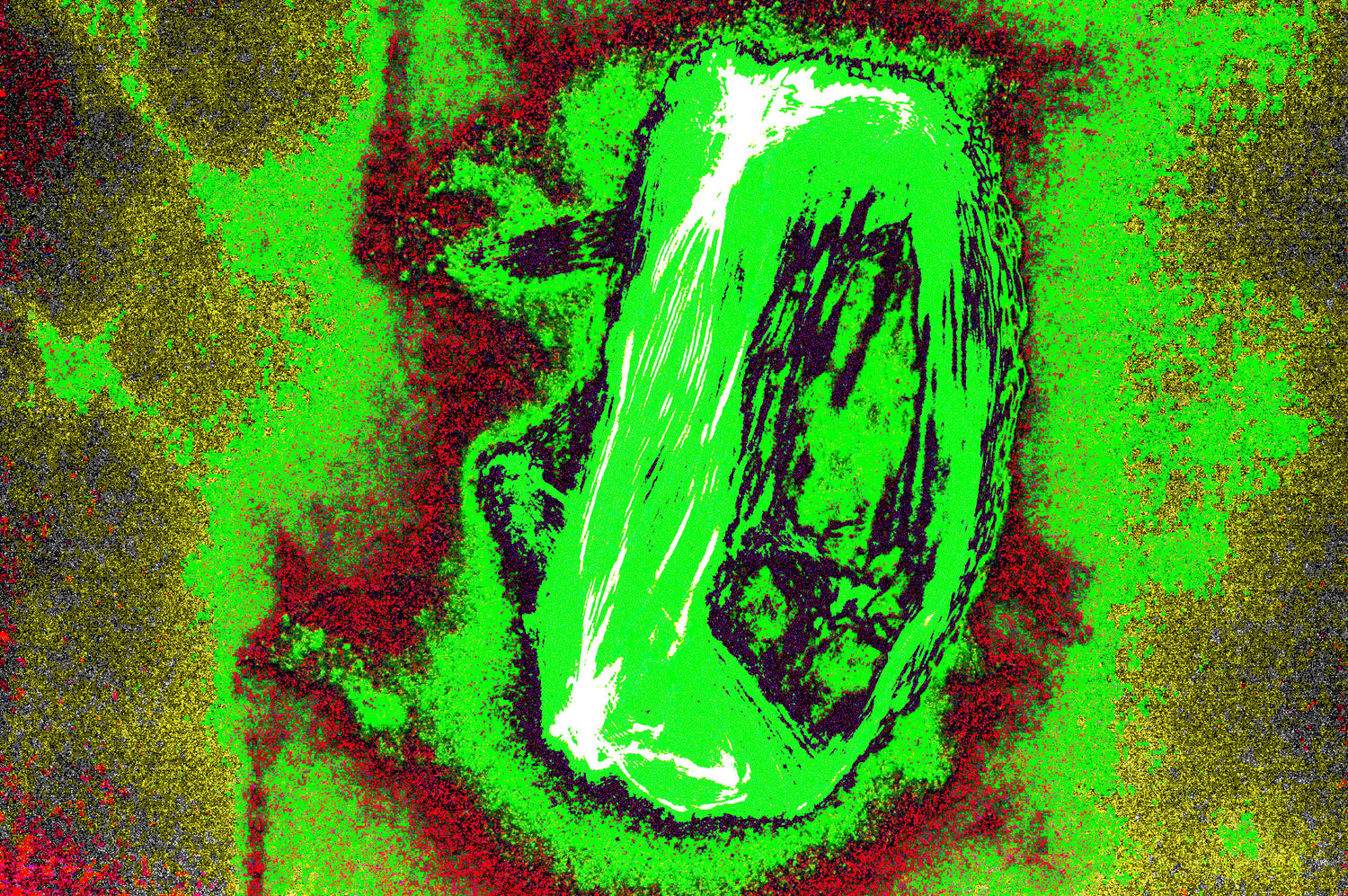 EMERALD BIO CORE — Premium Kunstprint
