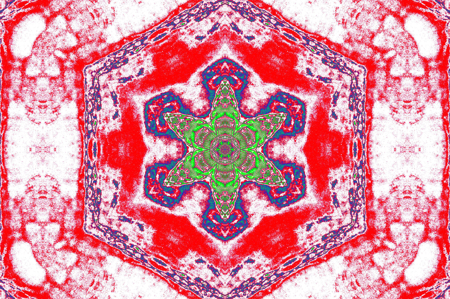 ROTE SCARLET MANDALA — Premium Download
