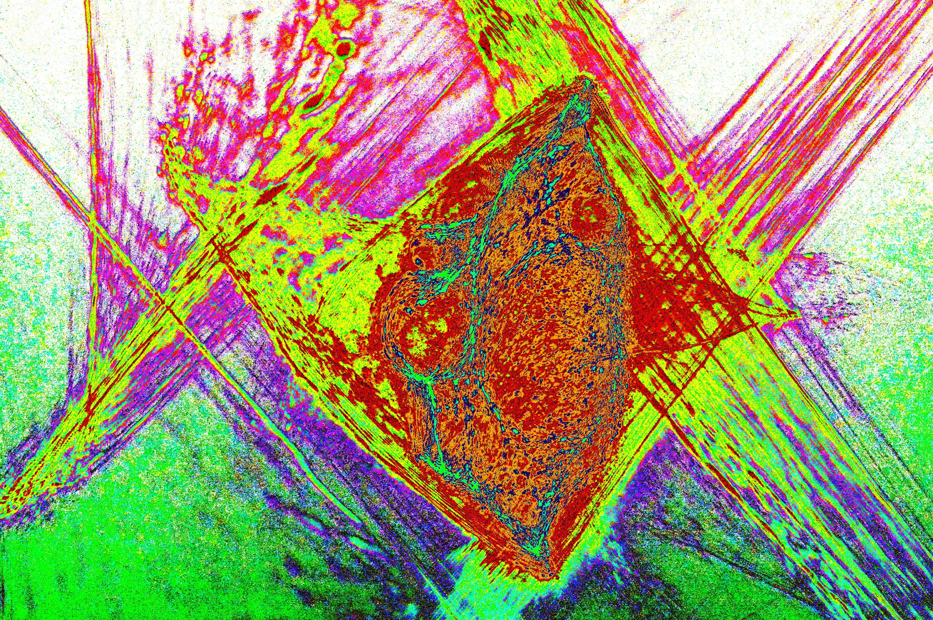 FARBEXPLOSION — Premium Kunstprint