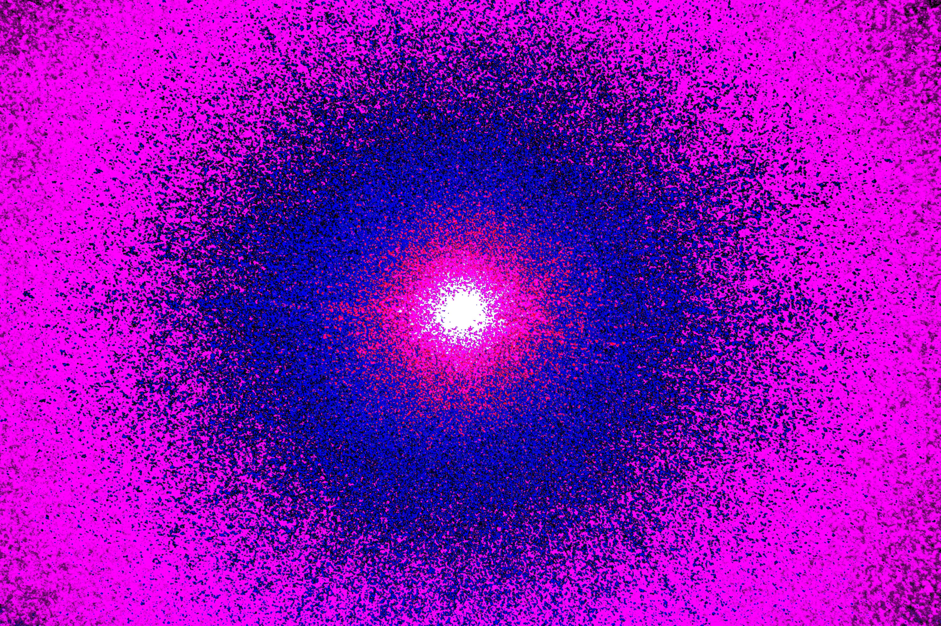 KOSMISCHER GLOW — Premium Kunstprint