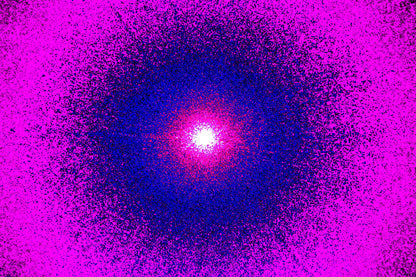 KOSMISCHER GLOW — Premium Kunstprint