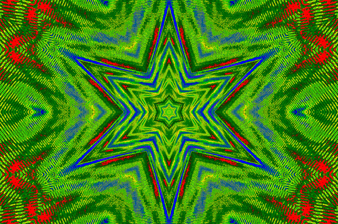 EMERALD STAR — Digital Art for Download