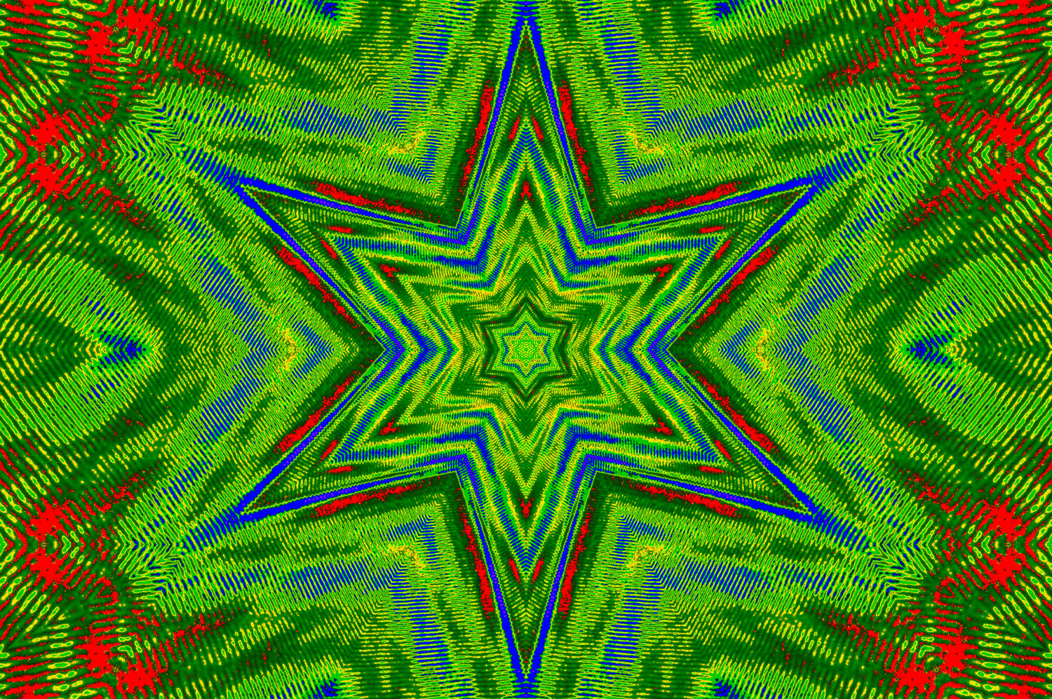 EMERALD STAR — Digital Art for Download