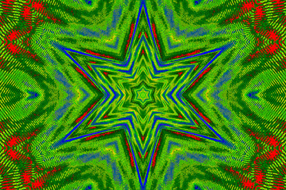 EMERALD STAR — Digital Art for Download