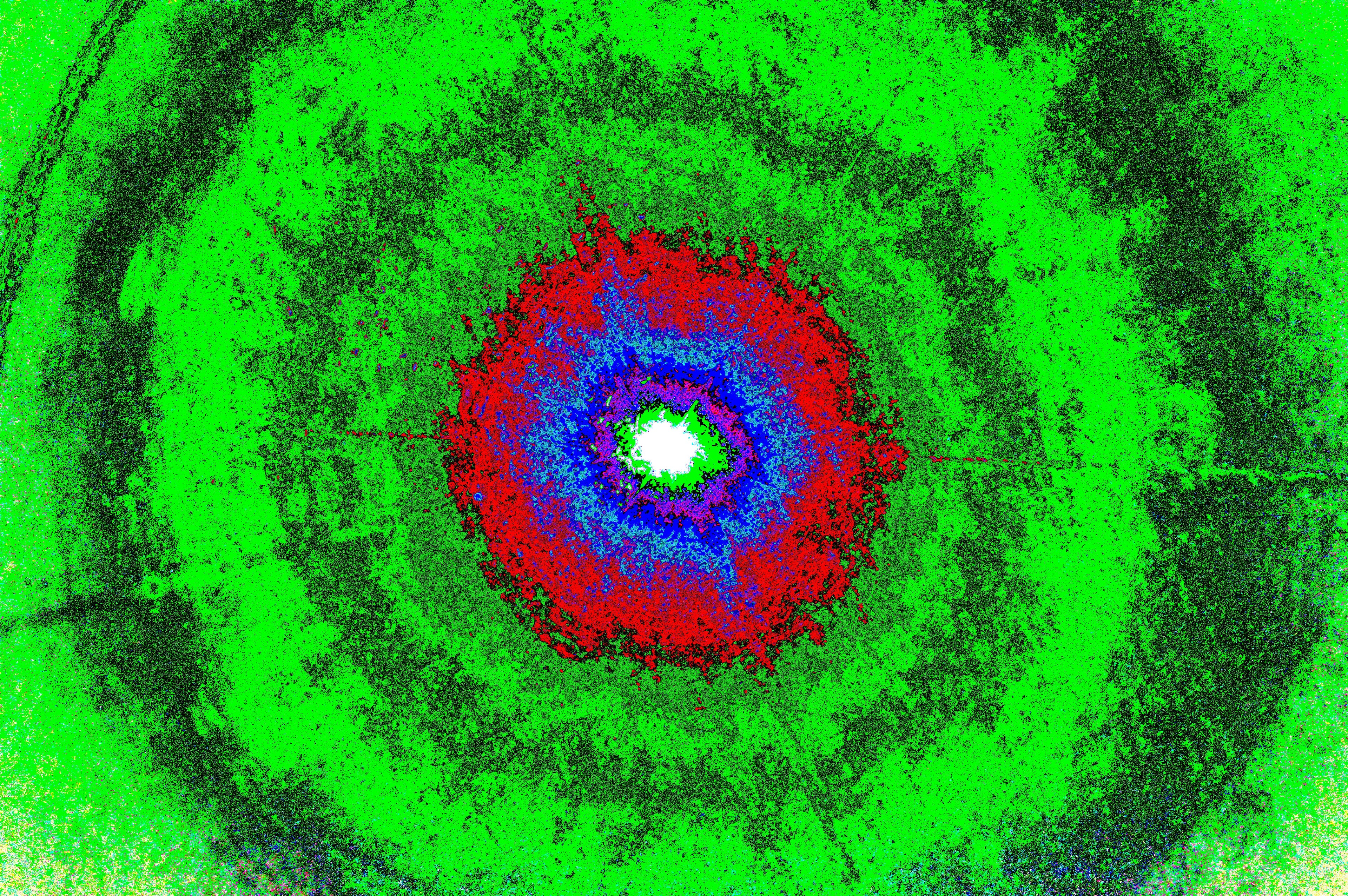 EMERALD VORTEX — Premium Kunstprint