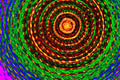 SPECTRAL RINGS — Radiant Illusion Print