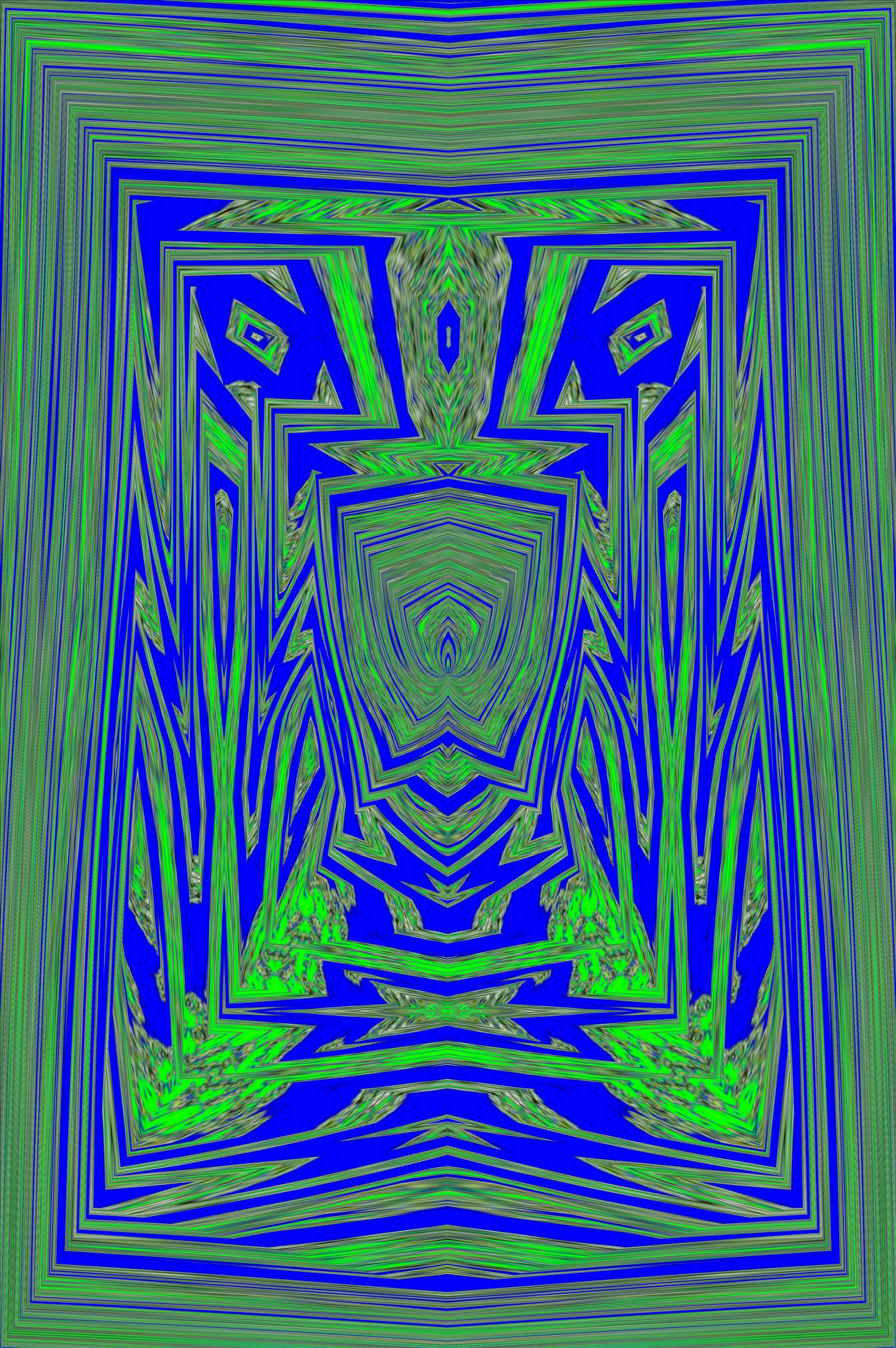 BLAUE NEON-TOPOGRAFIE — Premium Download