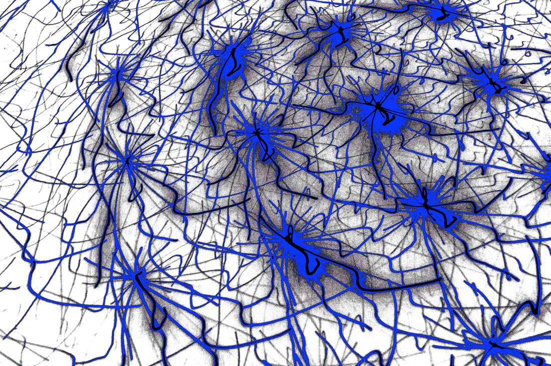 NEURAL COSMOS — Premium Kunstprint