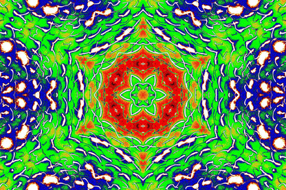 SPECTRUM STAR MANDALA — Premium Digitaler