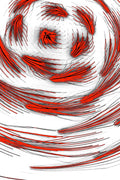 CRIMSON STORM — Premium Kunstprint