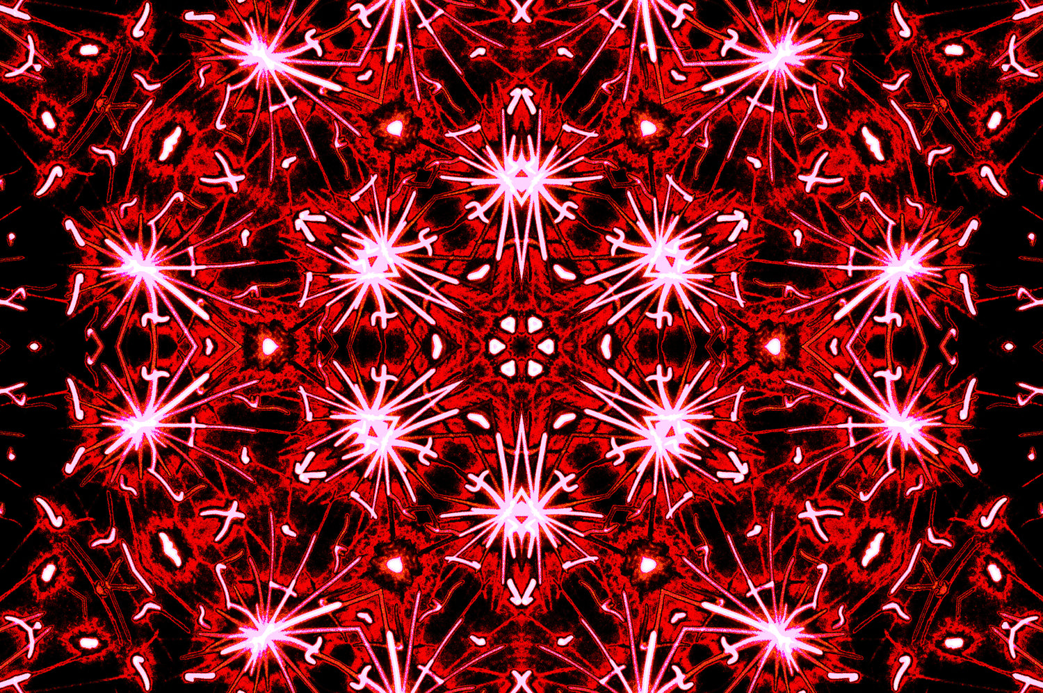 RED LIGHT MANDALA — Premium Digitaler