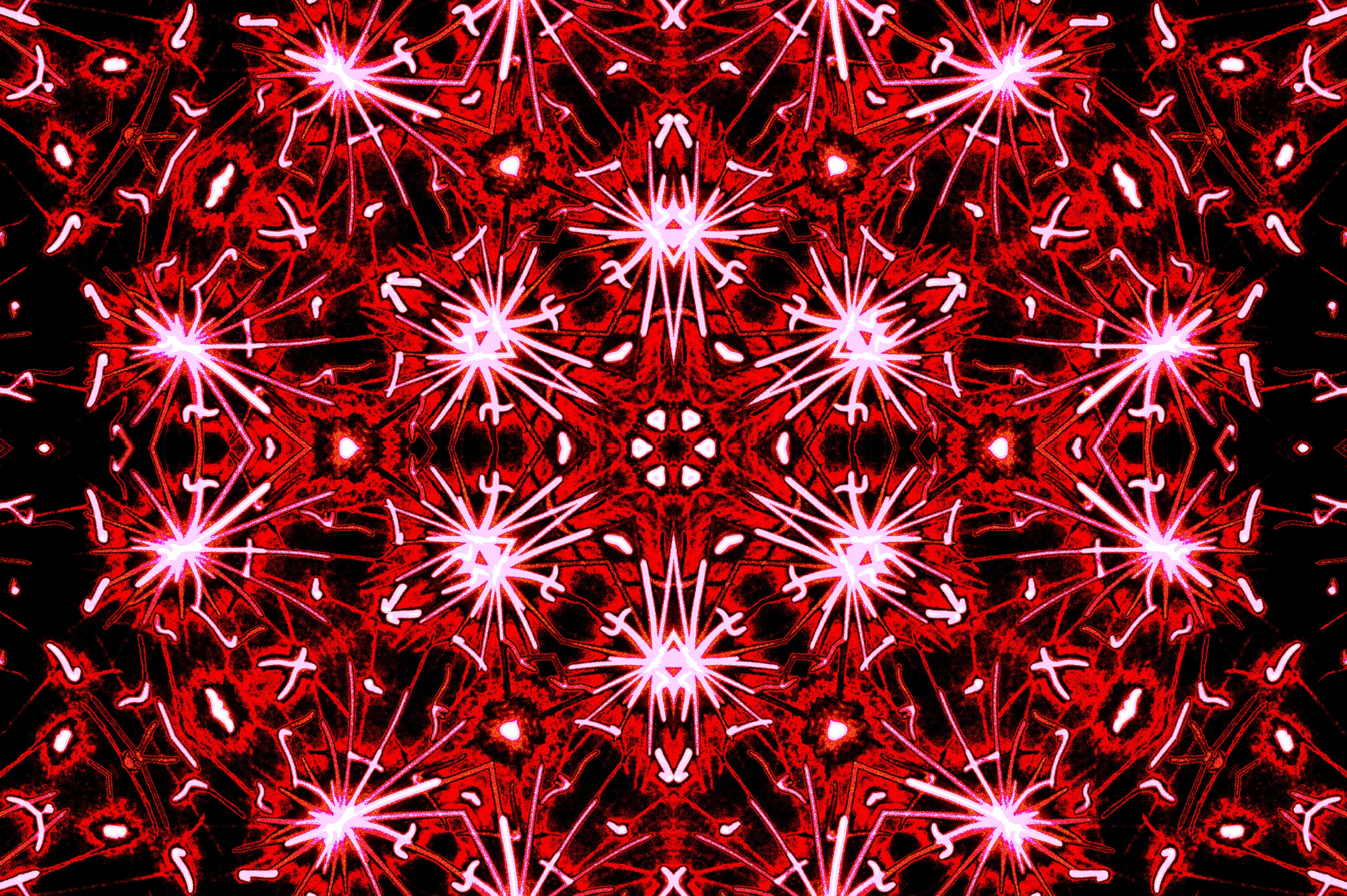 RED LIGHT MANDALA — Premium Digitaler