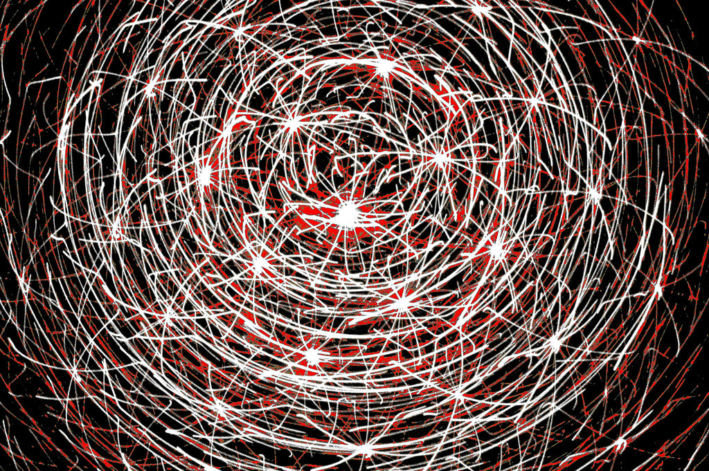 LICHTWIRBEL — Spiral Illusion Print