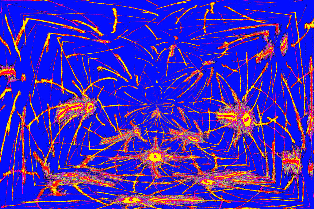 SOLAR CURRENT — Flow Illusion Print