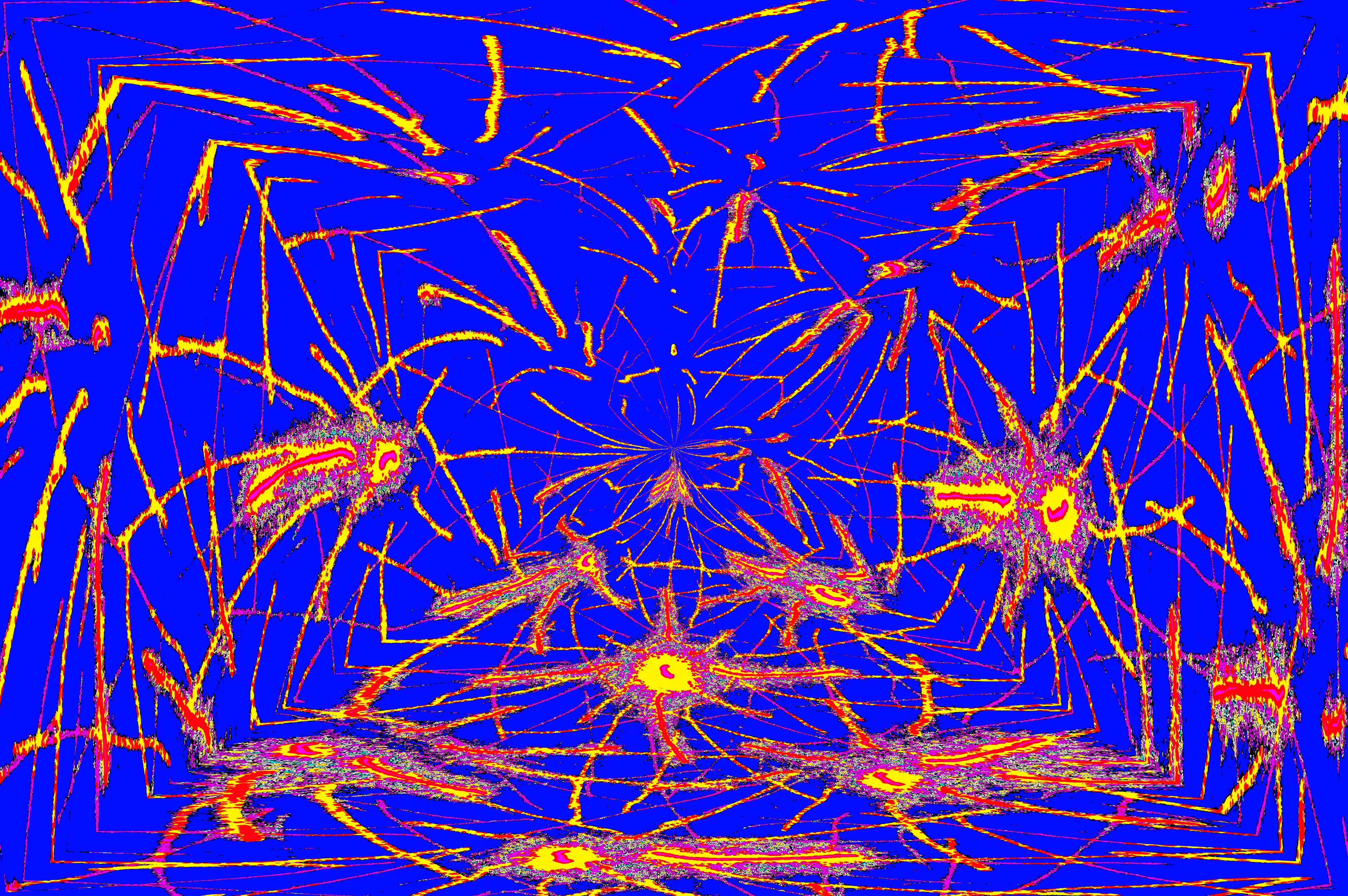 SOLAR CURRENT — Flow Illusion Print