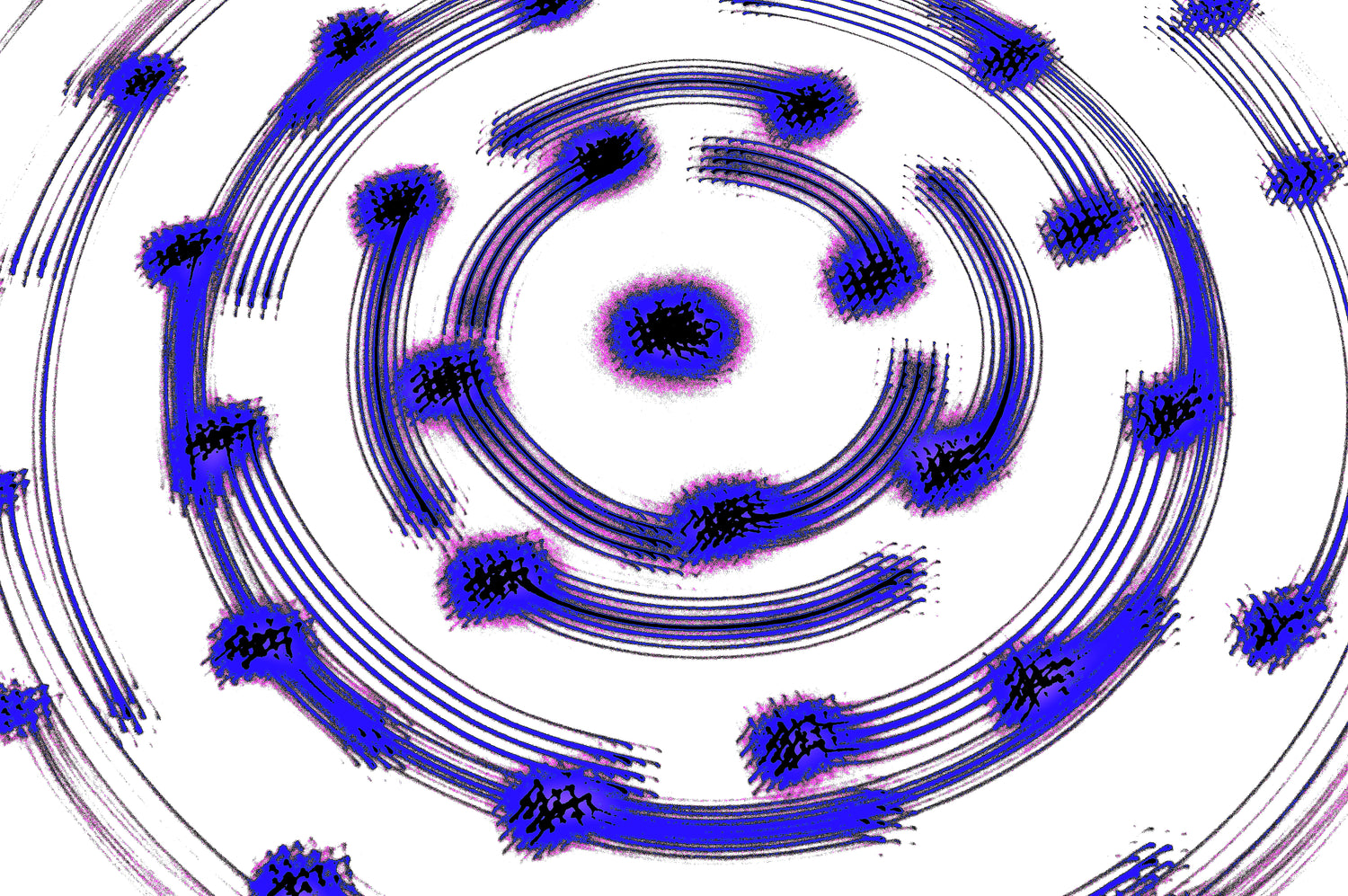 BLUE PARTICLE FLOW — Premium Digitaler Download