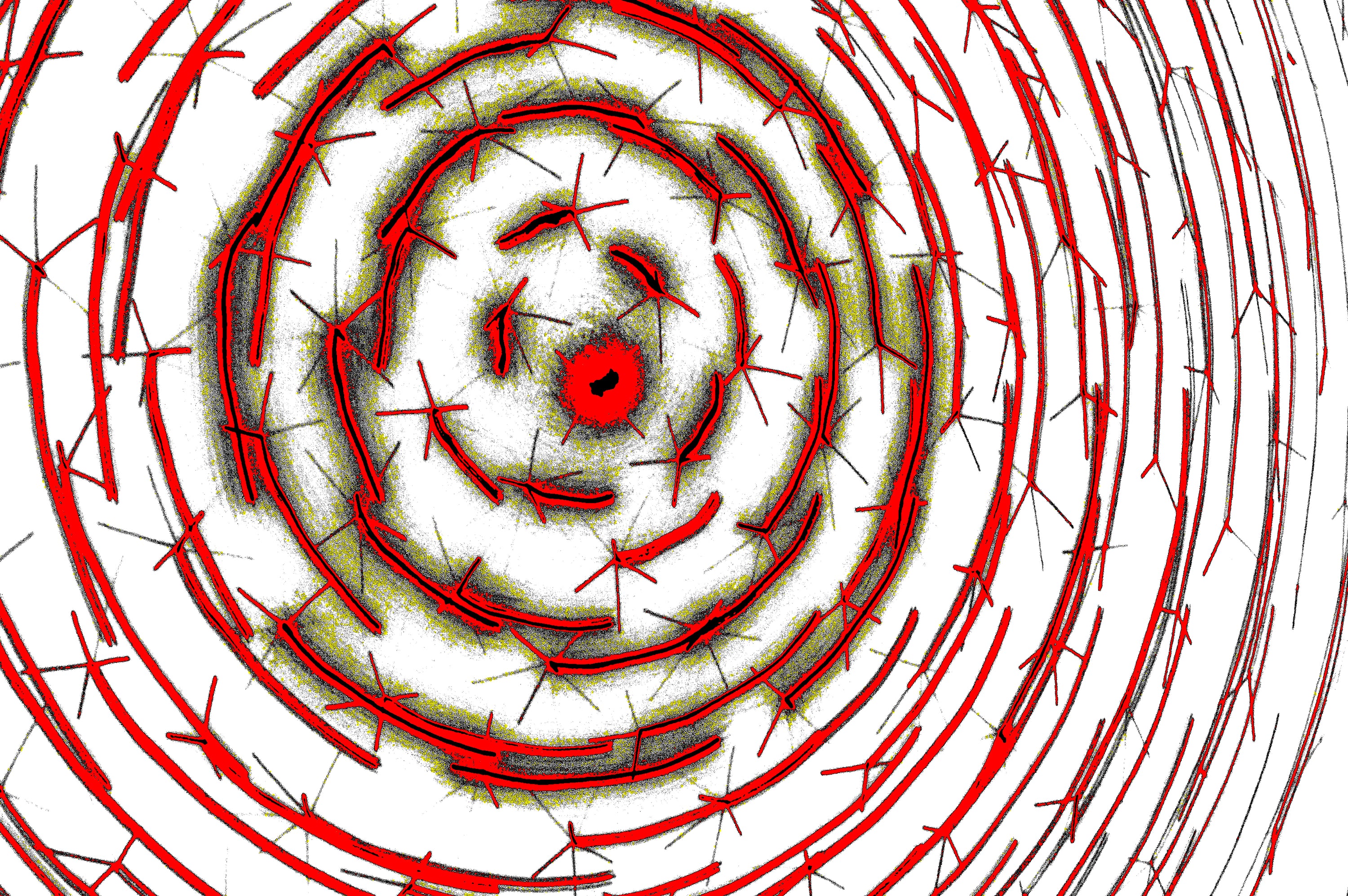 RED GOLDEN ORBIT FLOW — Premium Digitaler Download