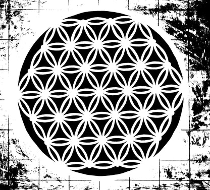 VERZAUBERTE HEILIGE GEOMETRIE — Premium Kunstprint