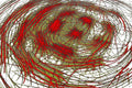 CHAOTIC SPIRAL — Energy Illusion Print