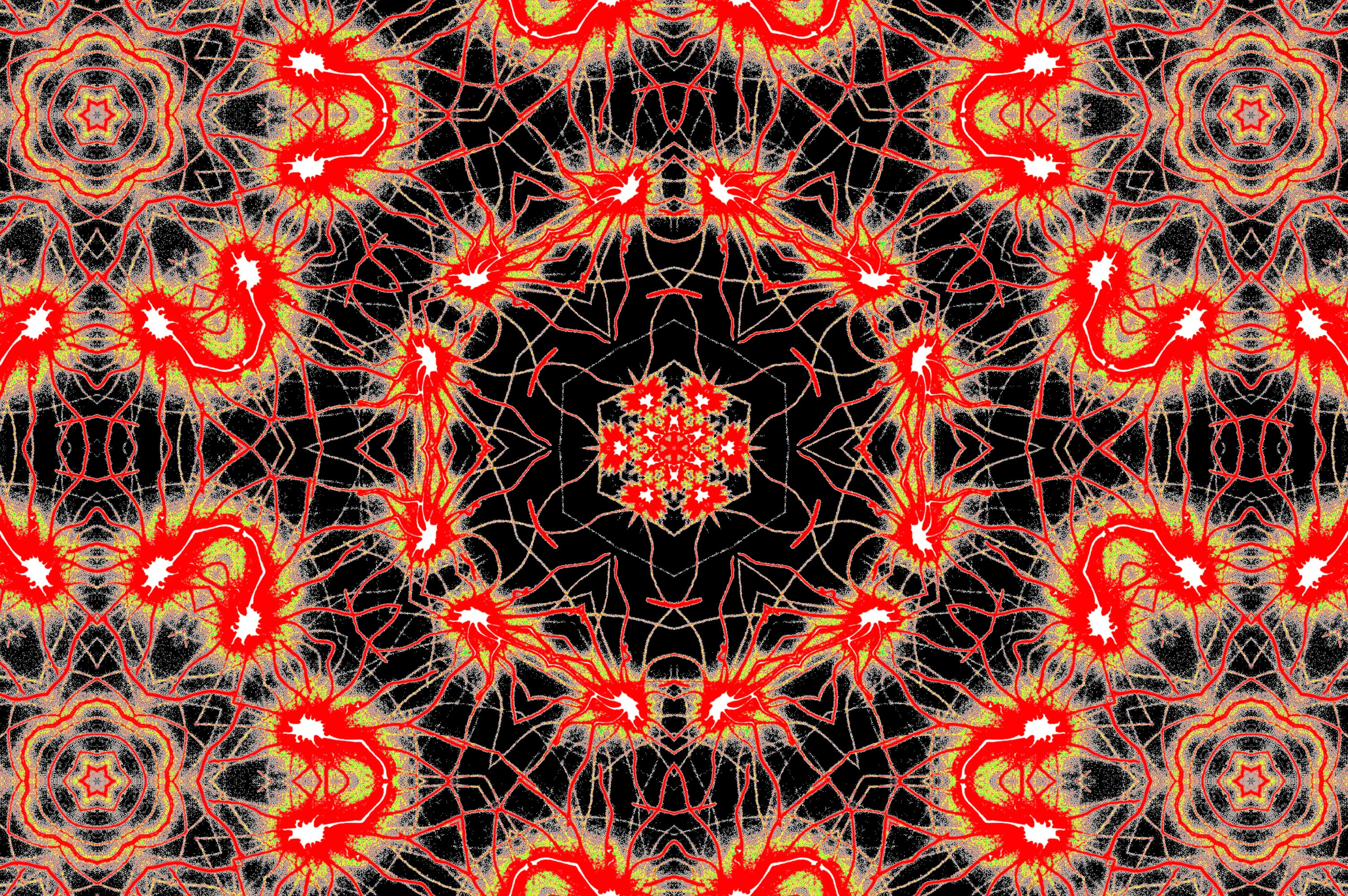 EMBER WEB MANDALA — Premium Digitaler