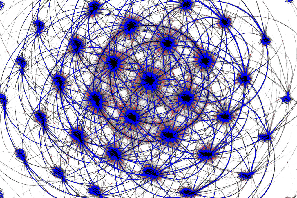 BLUE CONNECTIVITY FIELD — Premium Digitaler Download