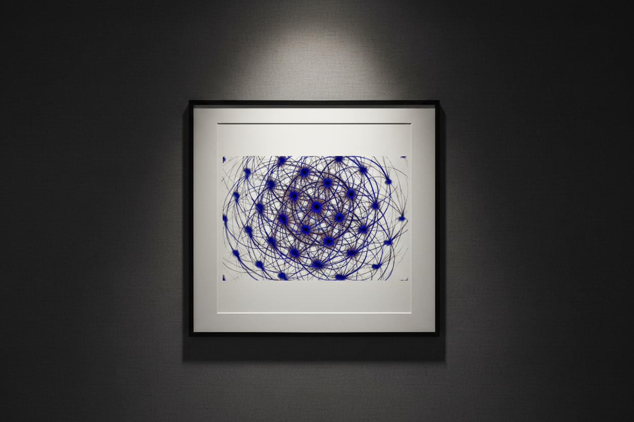 BLUE CONNECTIVITY FIELD — Mockup v2