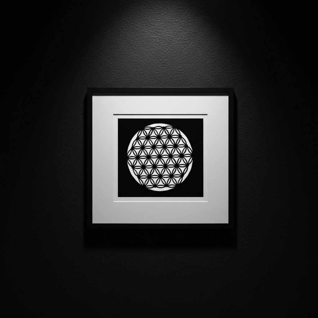 DUNKLE BLUME DES LEBENS — Mockup