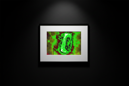 EMERALD BIO CORE — Premium Kunstprint