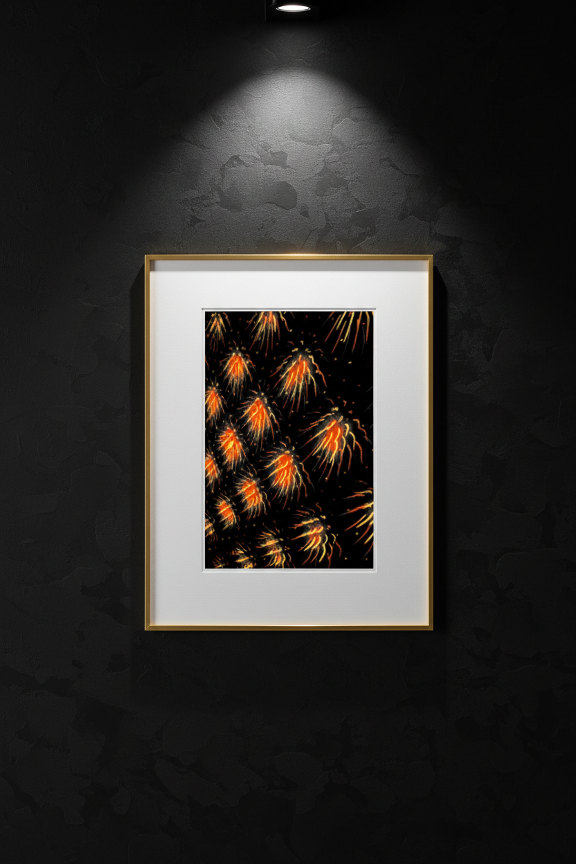 GOLDEN BURST NIGHT — Mockup