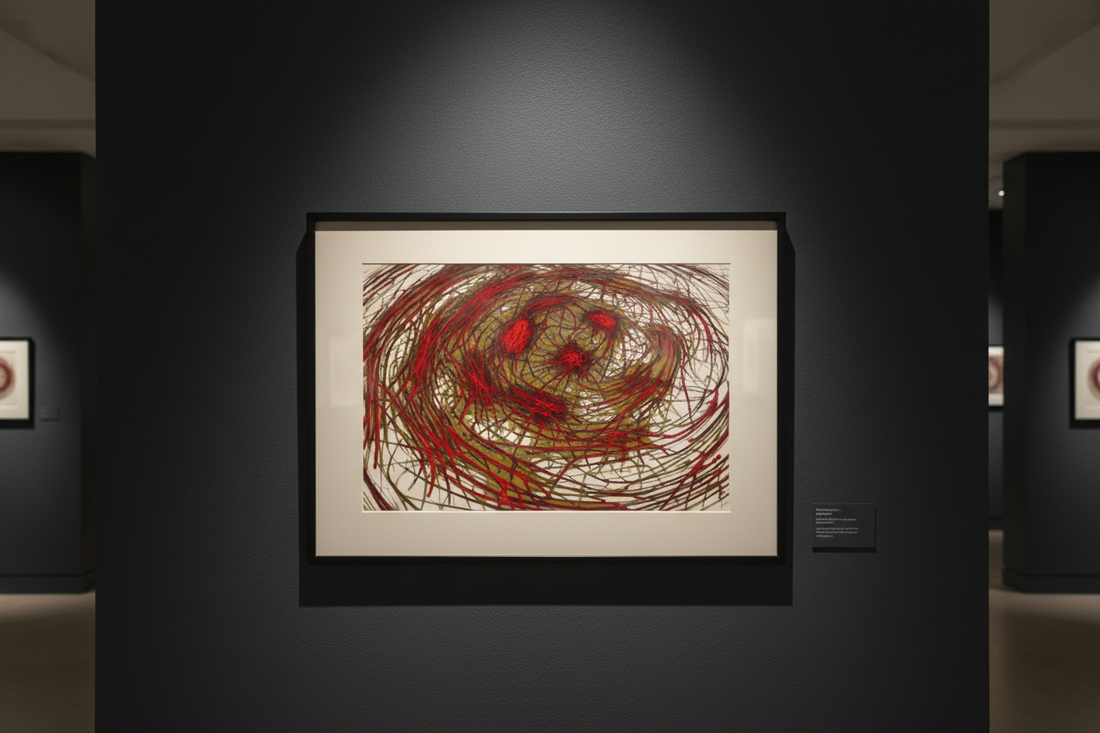 digitale Kunst Chaotic Spiral
