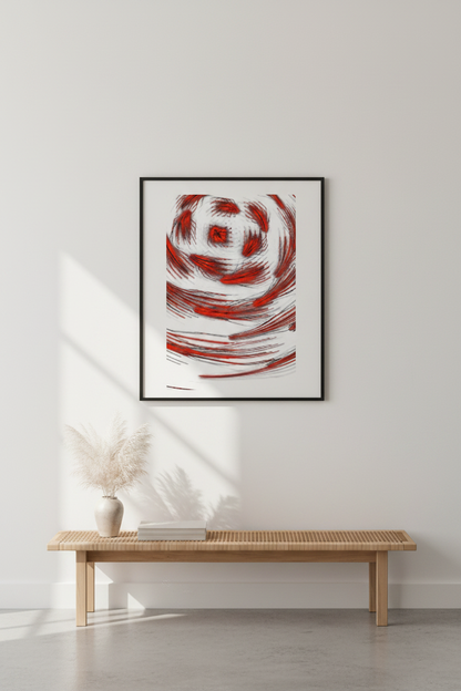 digitale Kunst Crimson Storm Download