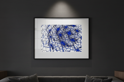 NEURAL COSMOS — Premium Kunstprint