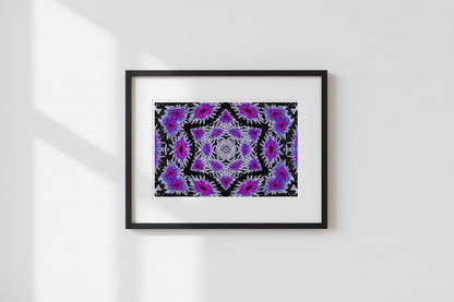 PURPUR ICE MANDALA — Mockup