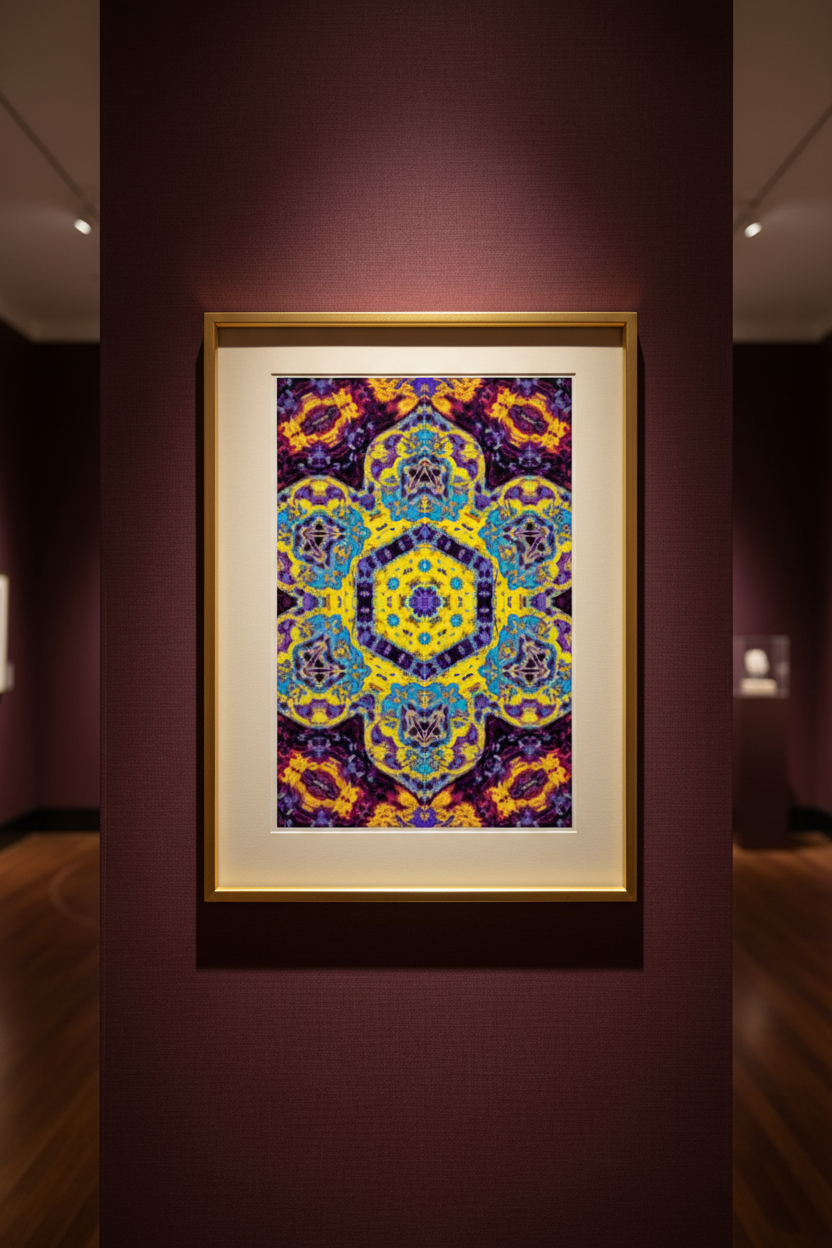 SOLARE MANDALA — Verbessertes Mockup
