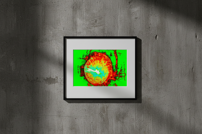 SOLARKERNEXPLOSION — Premium Kunstprint