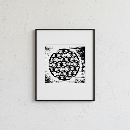 VERZAUBERTE HEILIGE GEOMETRIE — Mockup